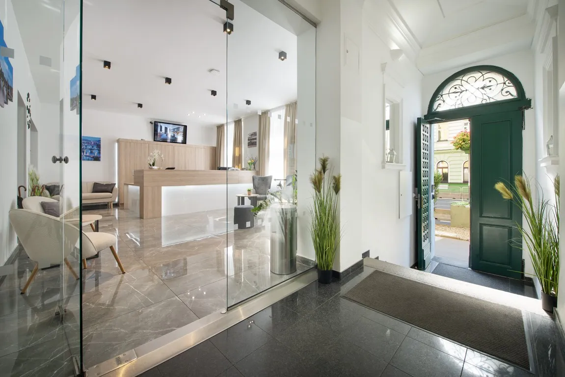 Entrance at Prague Season Hotel
