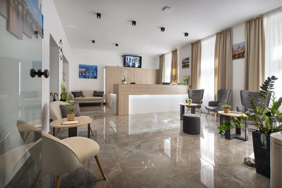 Reception at Prague Season Hotel