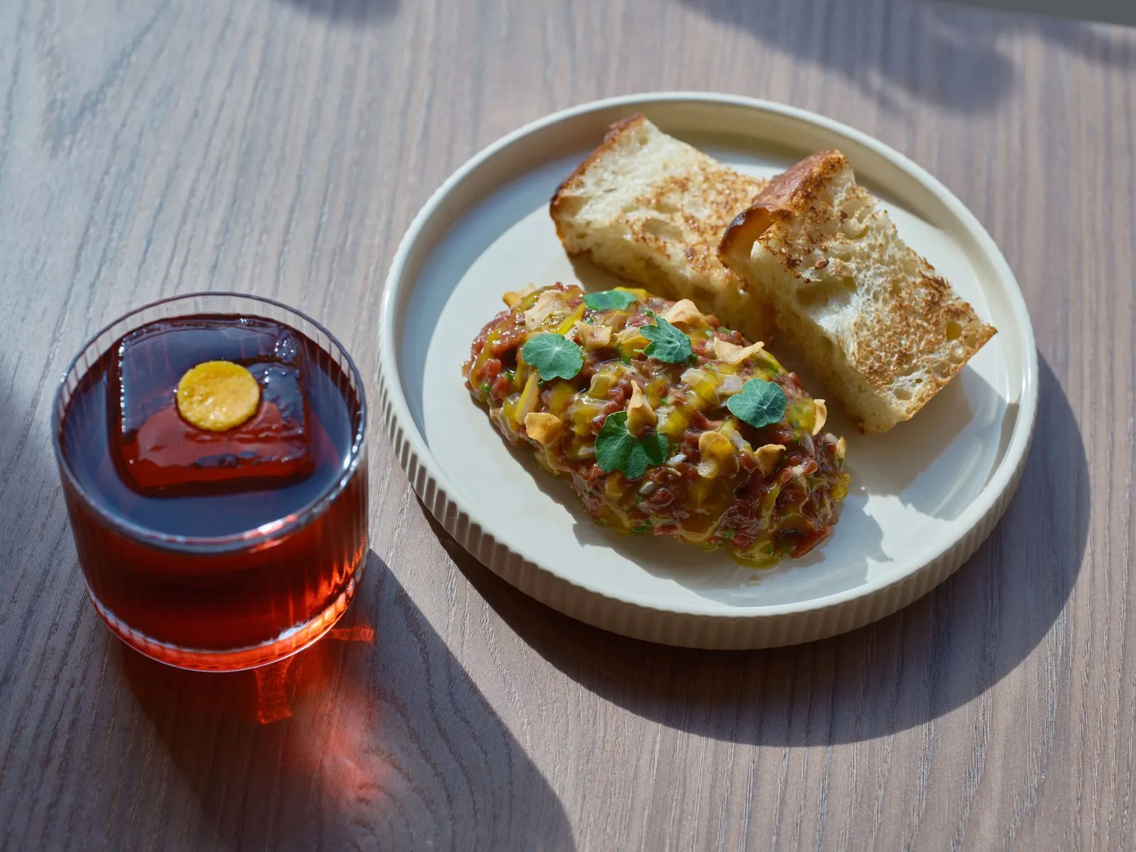 Dish from the restaurant – The Benedict Boutique Hotel