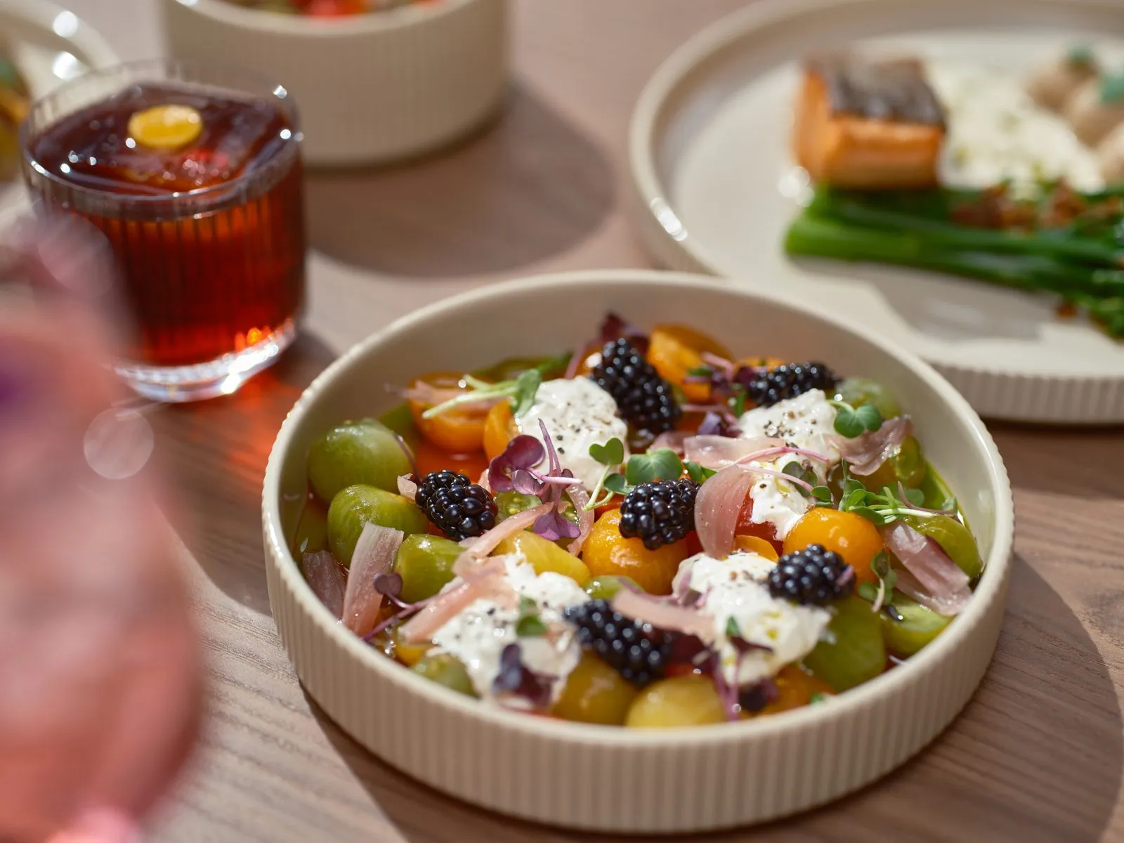 Dish from the restaurant – The Benedict Boutique Hotel