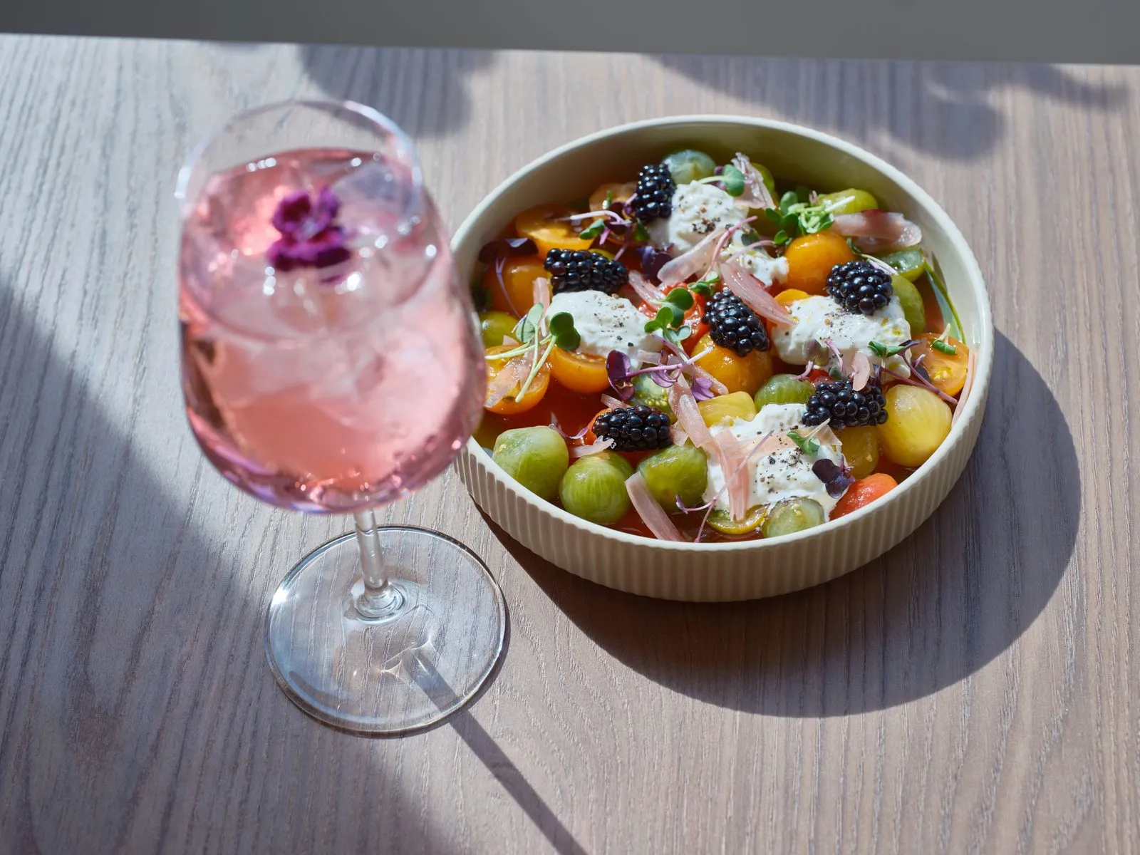 Dish from the restaurant – The Benedict Boutique Hotel