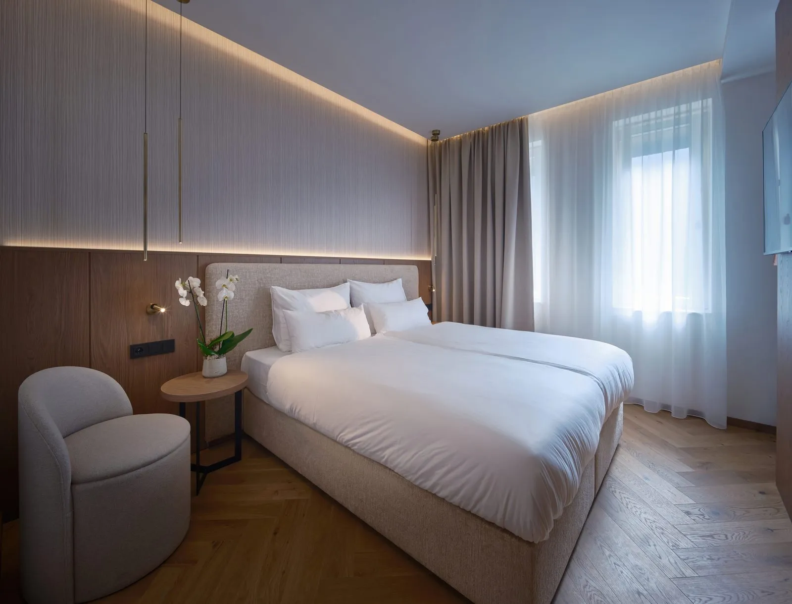 Guest room – The Benedict Boutique Hotel