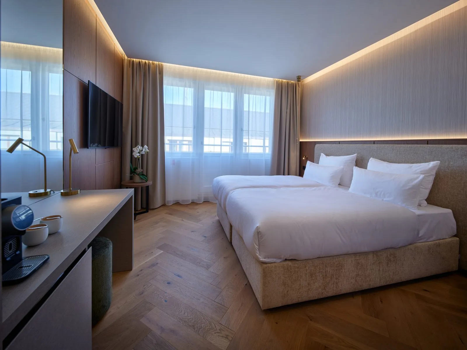 Twin room – The Benedict Boutique Hotel