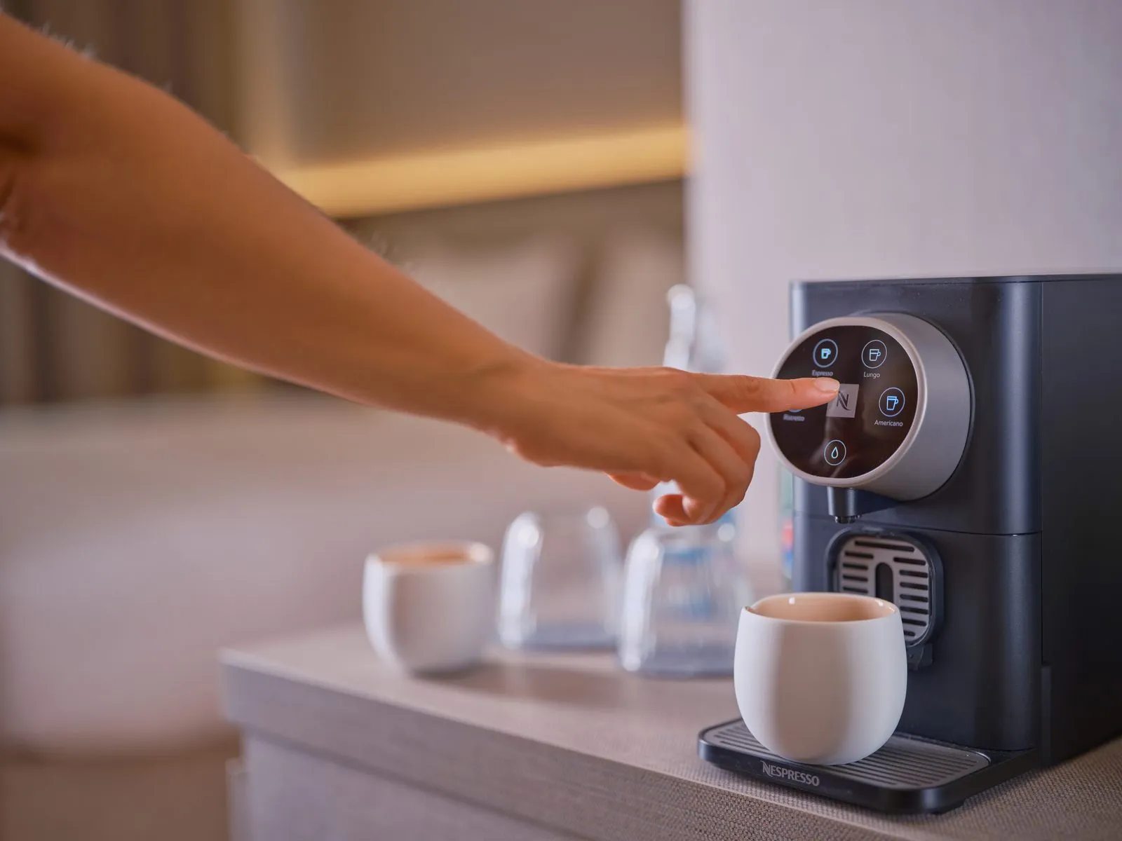 Coffee machine in the room – The Benedict Boutique Hotel