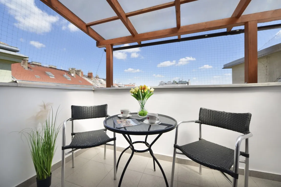 Terrace at Prague Season Hotel