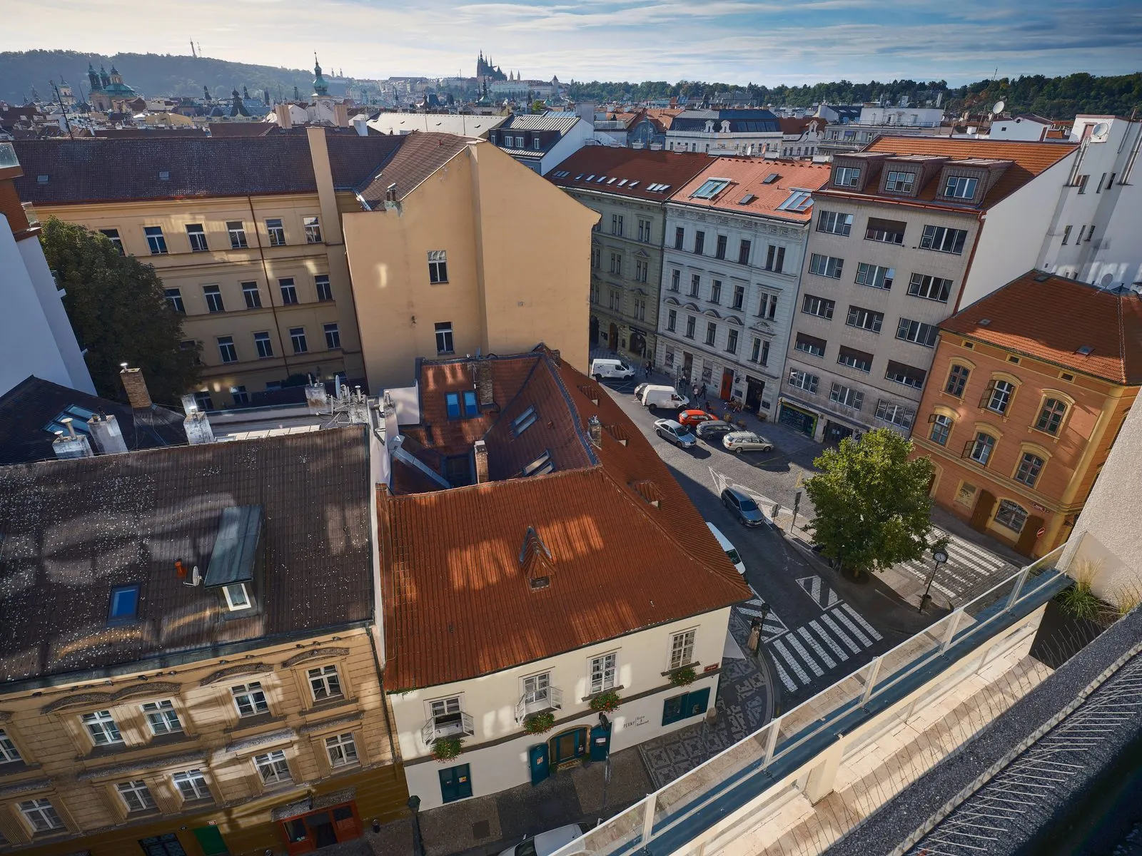 View over Prague – The Benedict Boutique Hotel